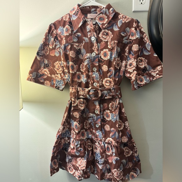 SHOP JANAE Dresses & Skirts - Vintage-Inspired Floral Mini Dress